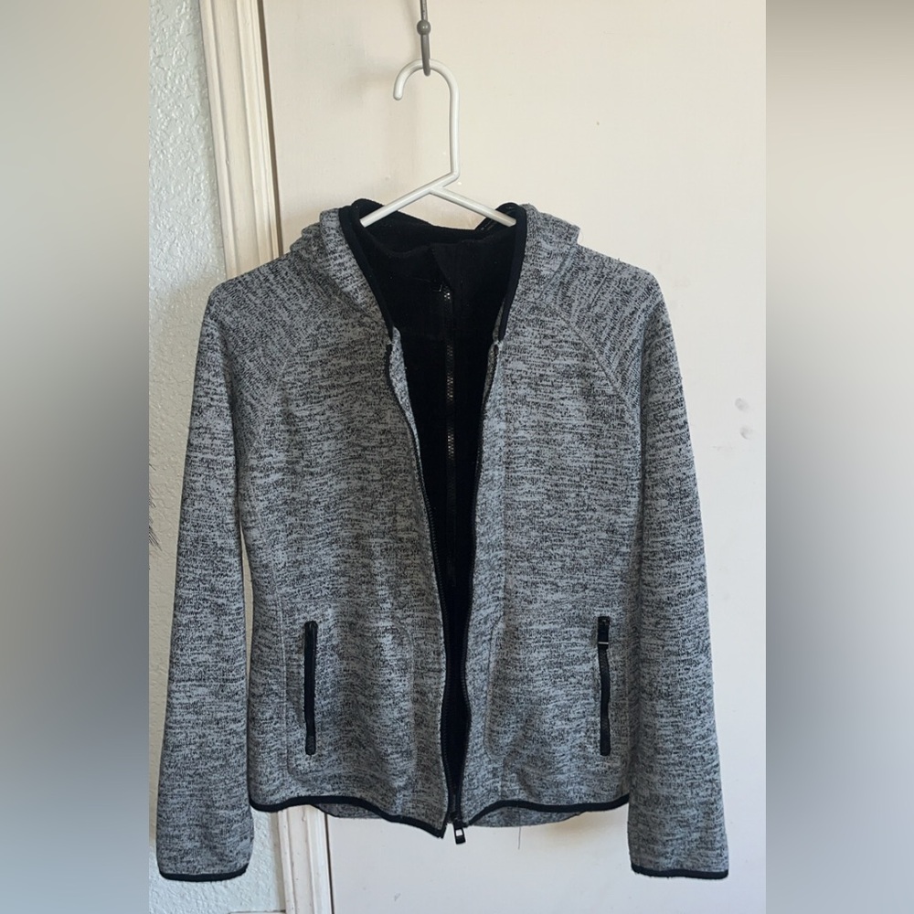 Calvin Klein Gray Teddy Jacket